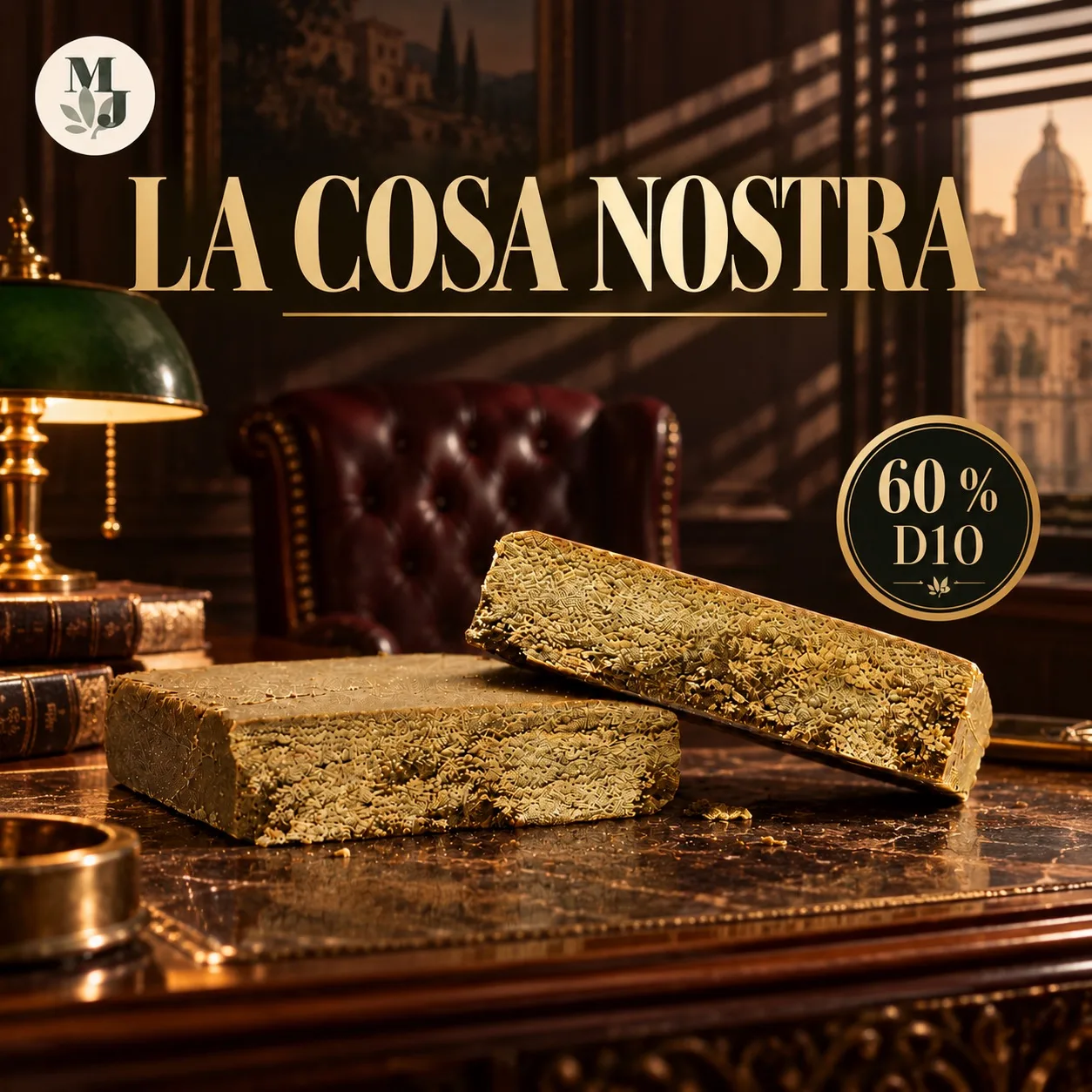 LA COSA NOSTRA — visuel commercial MJ Store