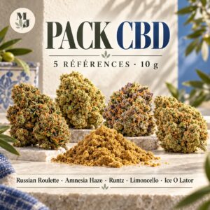 PACK CBD — composition du pack