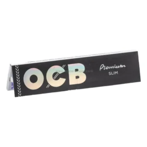 Carnet de feuilles OCB Slim Premium noir