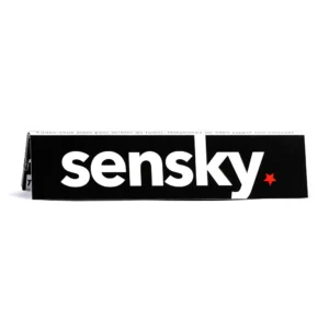 Carnet noir de feuilles longues Sensky Slim