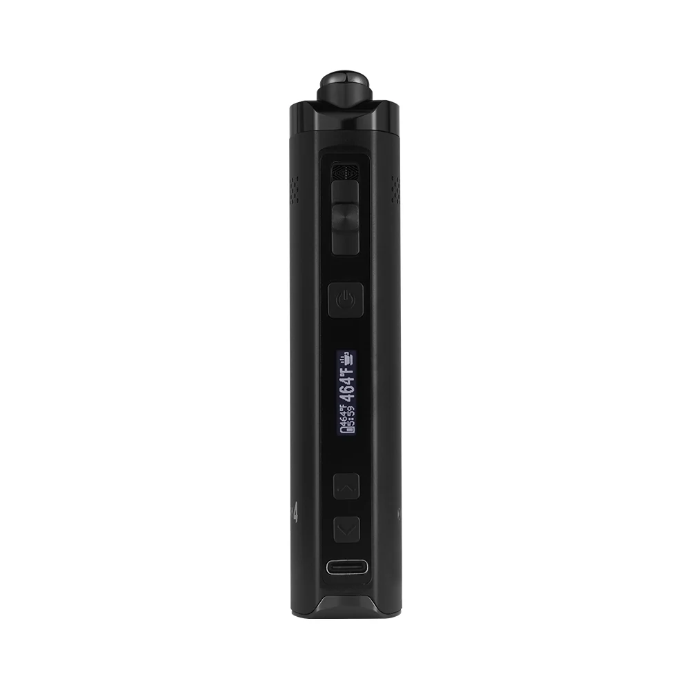 XMAX Starry 4 noir : écran et commandes du vaporisateur portable