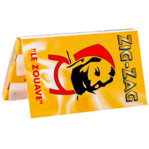 Carnet jaune de feuilles courtes Zig-Zag Le Zouave