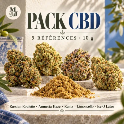 Pack découverte CBD — 10 g